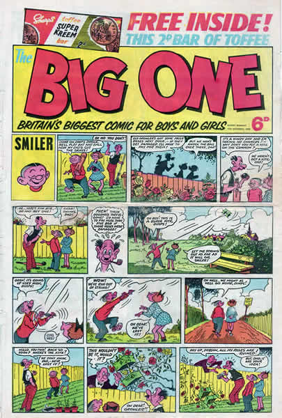 The First Every Issue of The Big One from October 1964